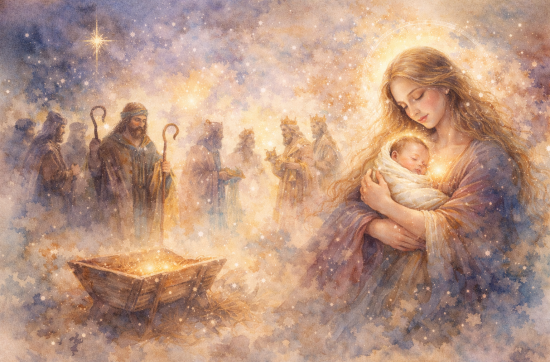 Nimm das Christuskind aus der Krippe zu dir - auch das innere göttliche Kind braucht Heimat